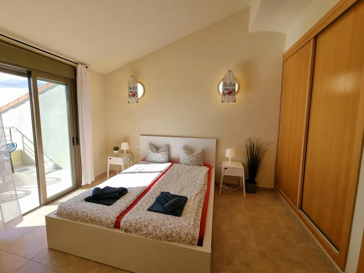 Villa Los Vientos Only 100M To The Surf Beach, Terrace, Balcony, Sea View, Wifi Granadilla De Abona 0*,