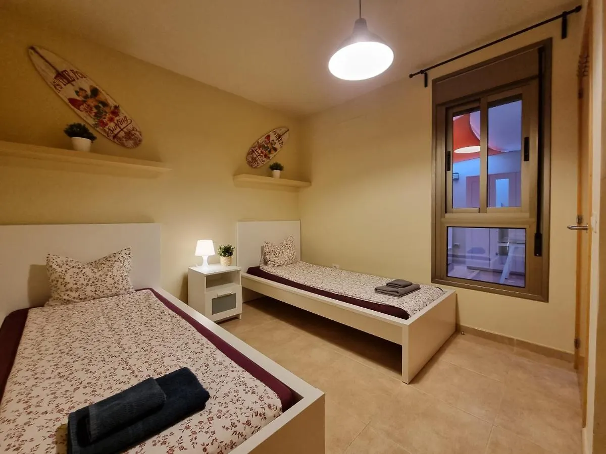 Villa Los Vientos Only 100M To The Surf Beach, Terrace, Balcony, Sea View, Wifi Granadilla De Abona Spain
