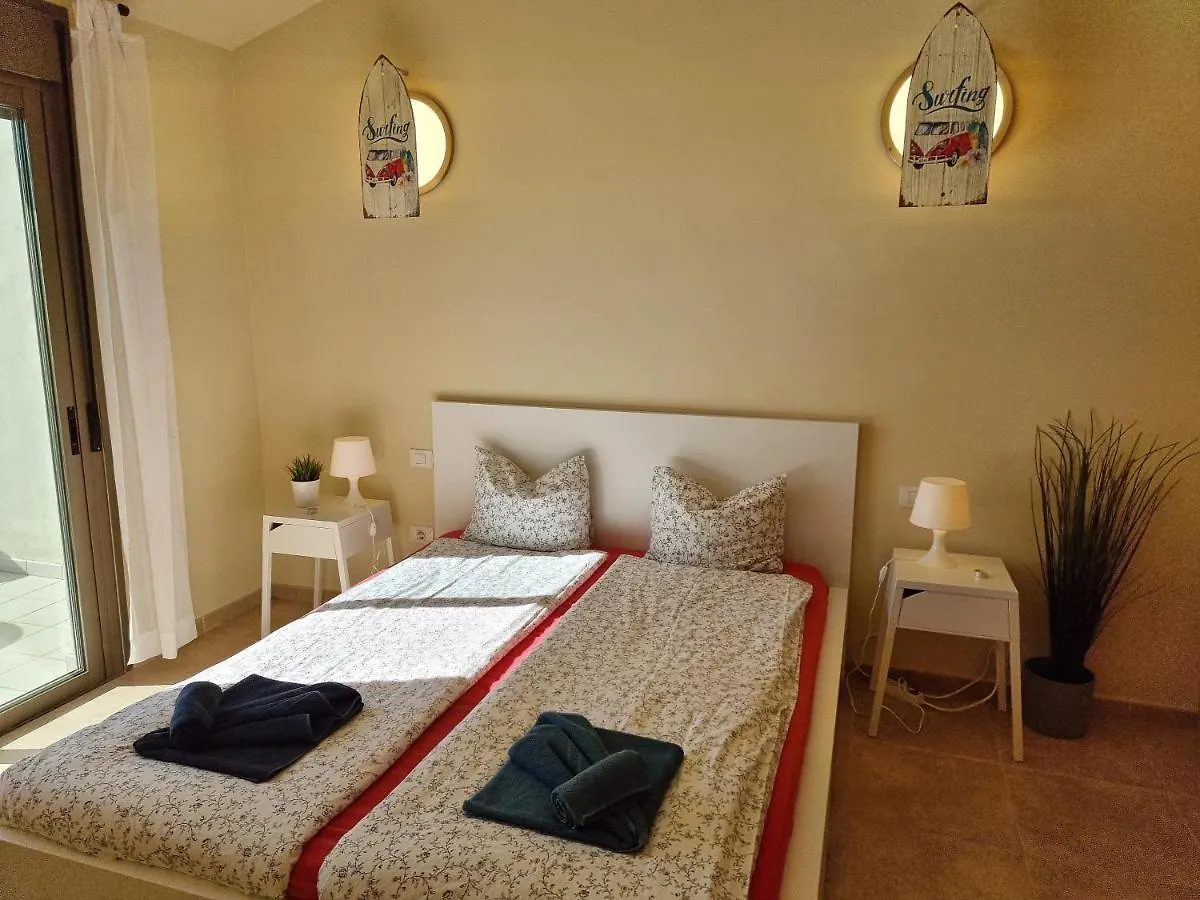 Villa Los Vientos Only 100M To The Surf Beach, Terrace, Balcony, Sea View, Wifi Granadilla De Abona 0*,  Spain